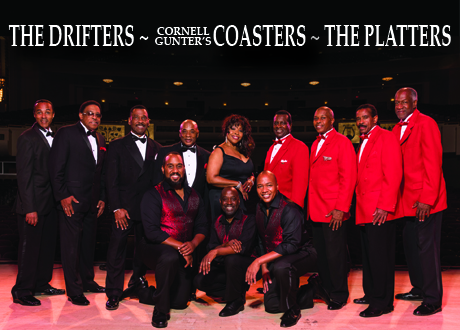 The Drifters, Cornell Gunter's Coasters & The Platters at Byham Theater