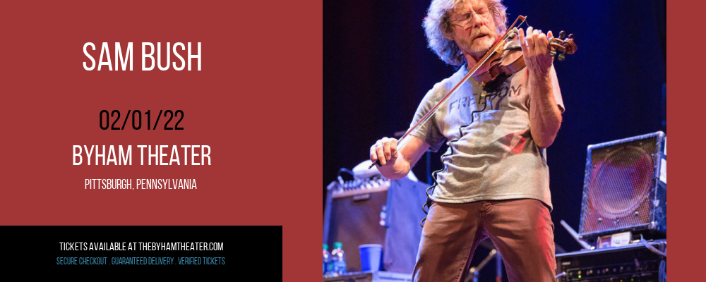 Sam Bush at Byham Theater