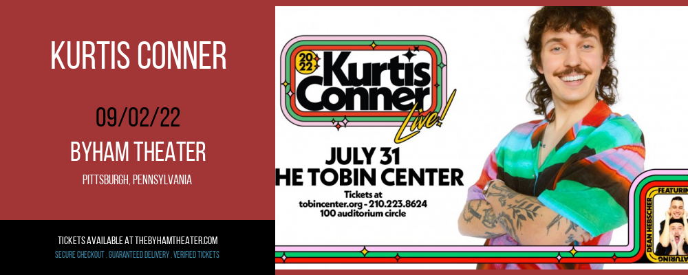 Kurtis Conner at Byham Theater