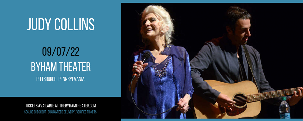 Judy Collins at Byham Theater