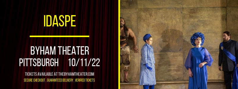 Idaspe at Byham Theater tickets Idaspe at Byham Theater