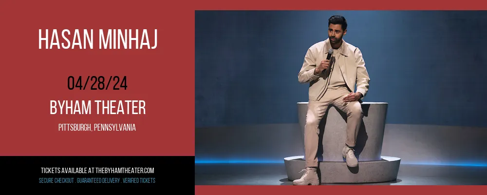 Hasan Minhaj at Byham Theater