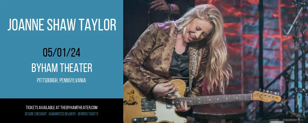 Joanne Shaw Taylor at Byham Theater