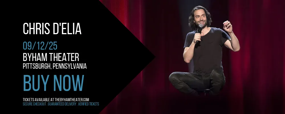 Chris D'Elia at Byham Theater