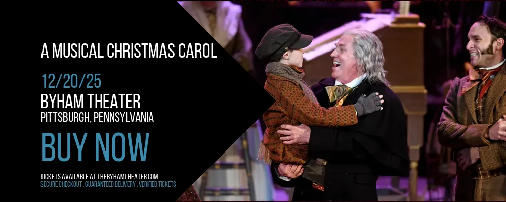 A Musical Christmas Carol at Byham Theater