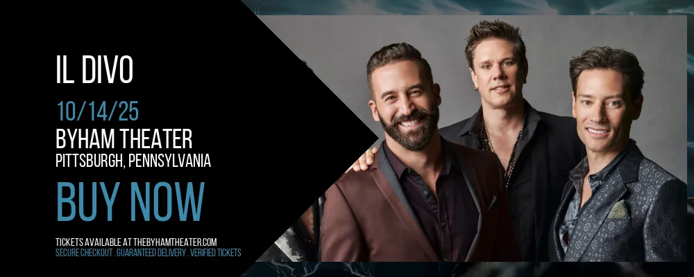 Il Divo at Byham Theater