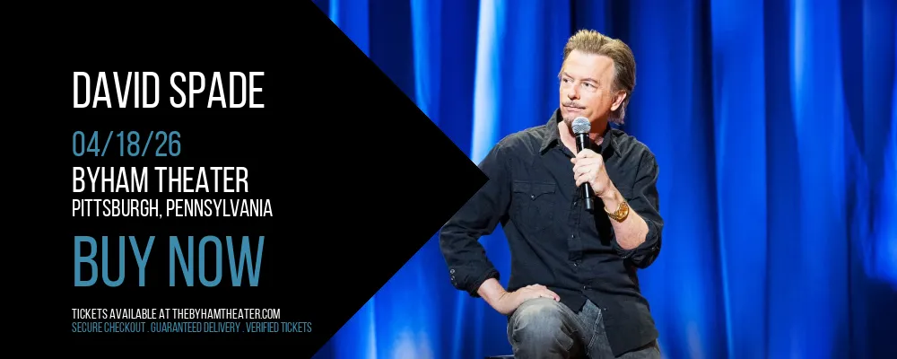 David Spade at Byham Theater